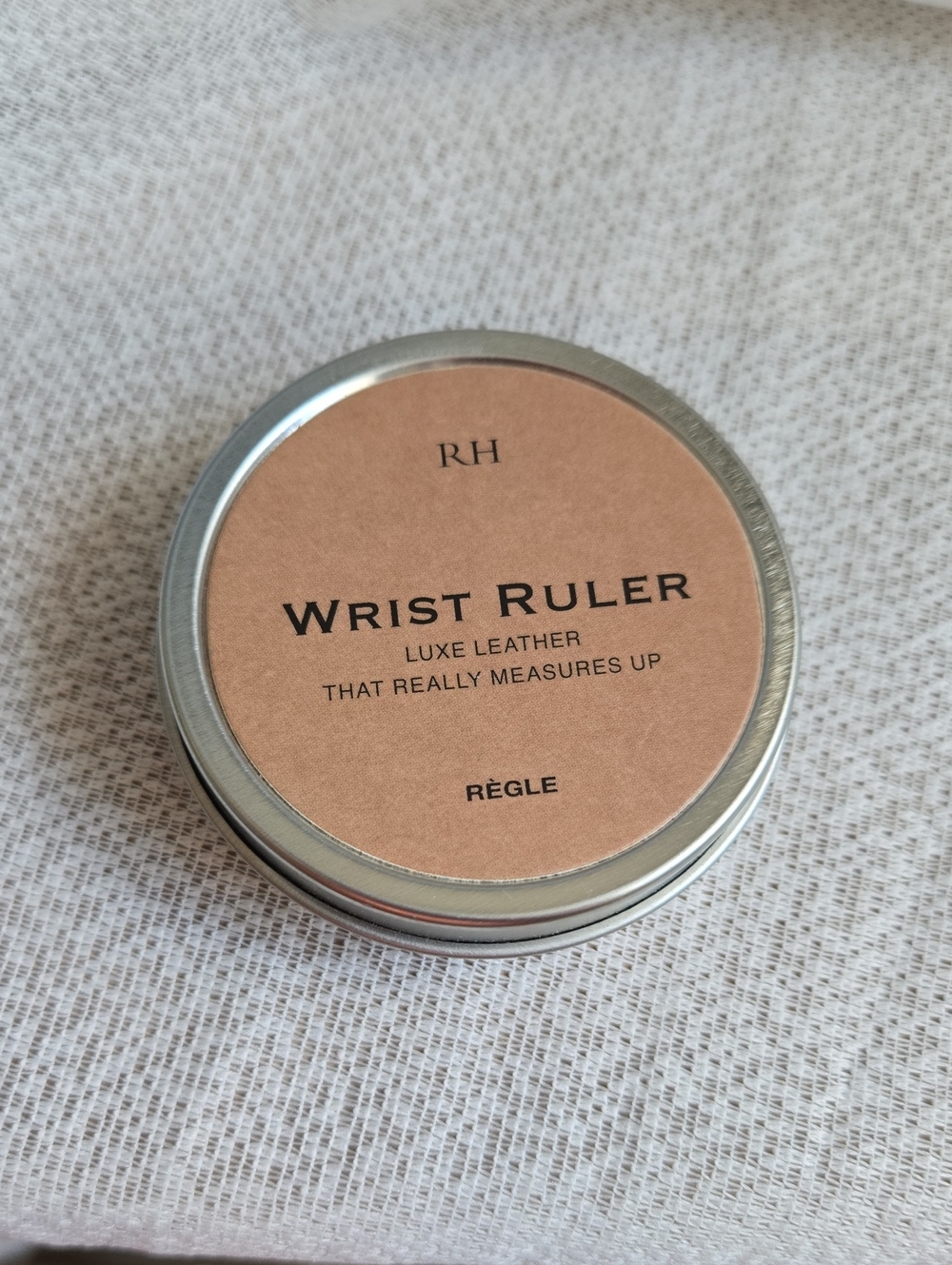 RH Wrist Ruler Luxe Leather - Tan